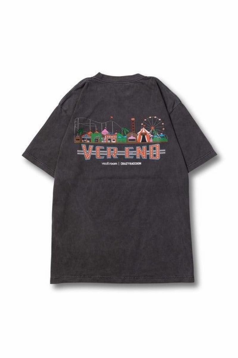 symfonia0507様 AMUSEMENT PARK TEE / CHARCOAL vaultroom｜PayPayフリマ