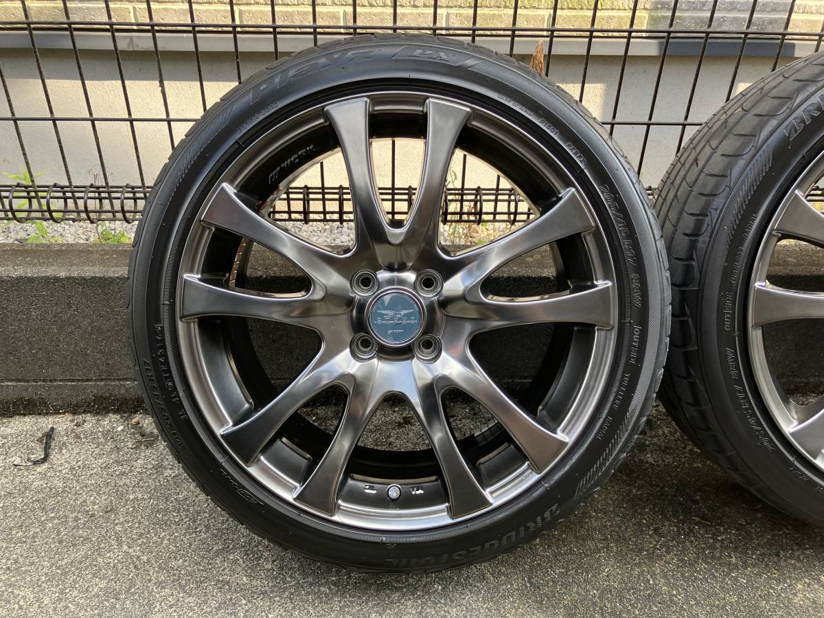 WORK STEEZ 17インチアルミホイール・タイヤセット 1台分4本セット
