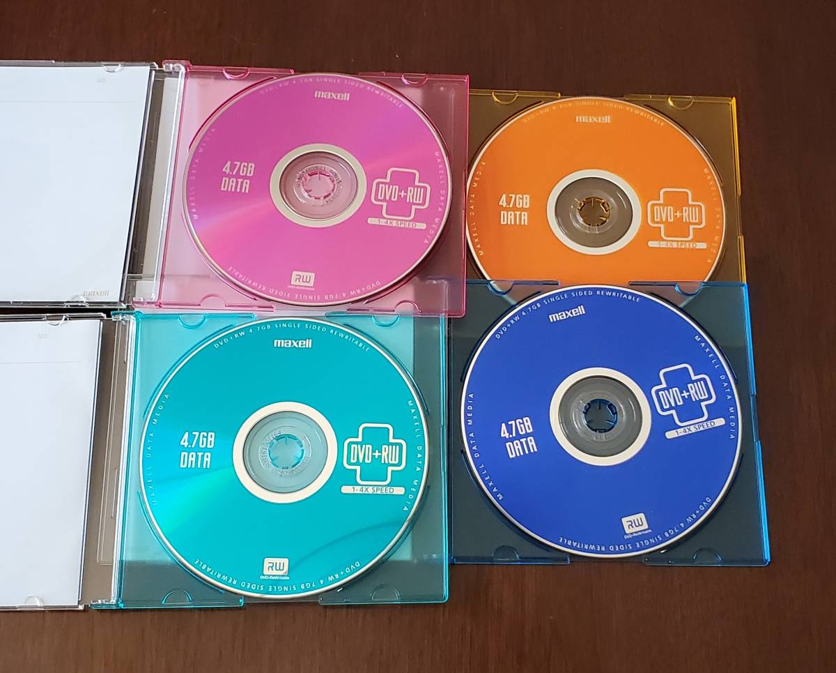 マクセル　リコー　DVD＋RW　中古　maxell　RICOH　１０枚セット　_画像1