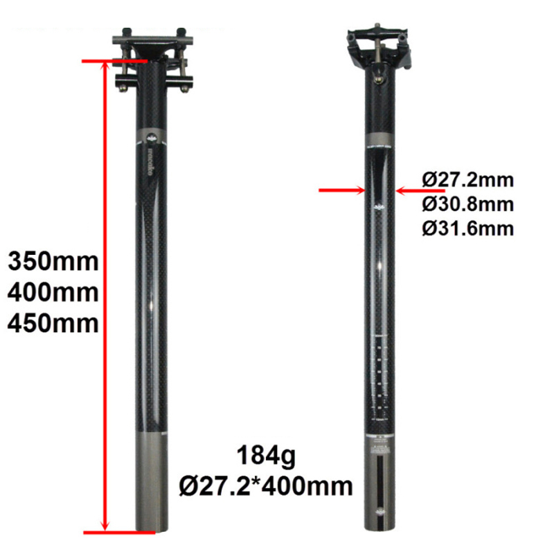wacakoカーボンシートポスト ロードバイクシートポスト 自転車シートポスト MTBシートピラー wsp20_画像2