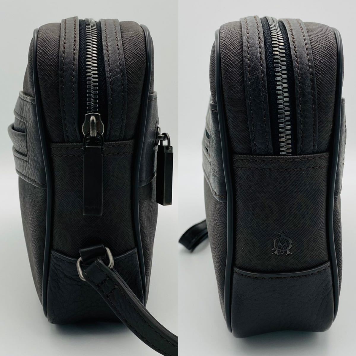 1円~ 未使用級 ダンヒル dunhill メンズ ビジネス セカンドバッグ