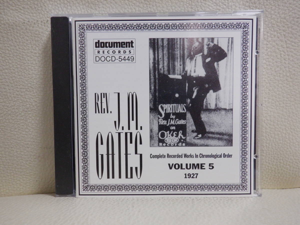 [CD] REV. J. M. GATES / VOL.5_画像1