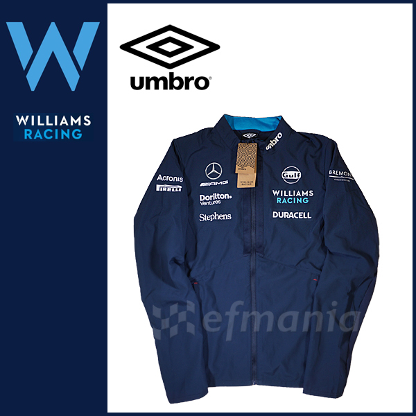 【非売品】2023 ウィリアムズ F1 支給品 プレゼンテーション・ジャケット Sサイズ umbro★アルボン 日本GP