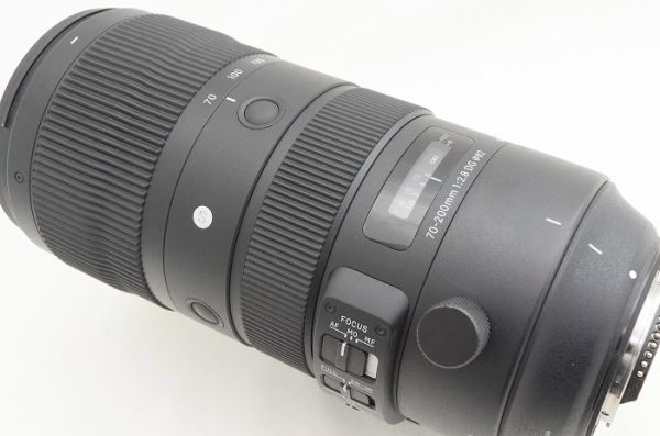 ☆良品☆ SIGMA シグマ 70-200mm F2.8 DG OS HSM Sports Nikon用 ♯23082003の画像4