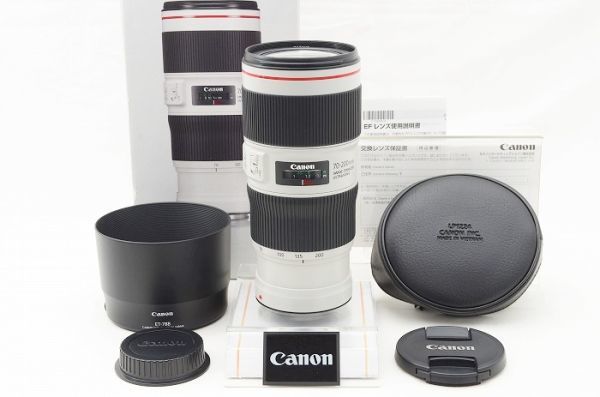 特別セーフ USM Ⅱ IS L F4 70-200mm EF キャノン Canon ☆極上美品