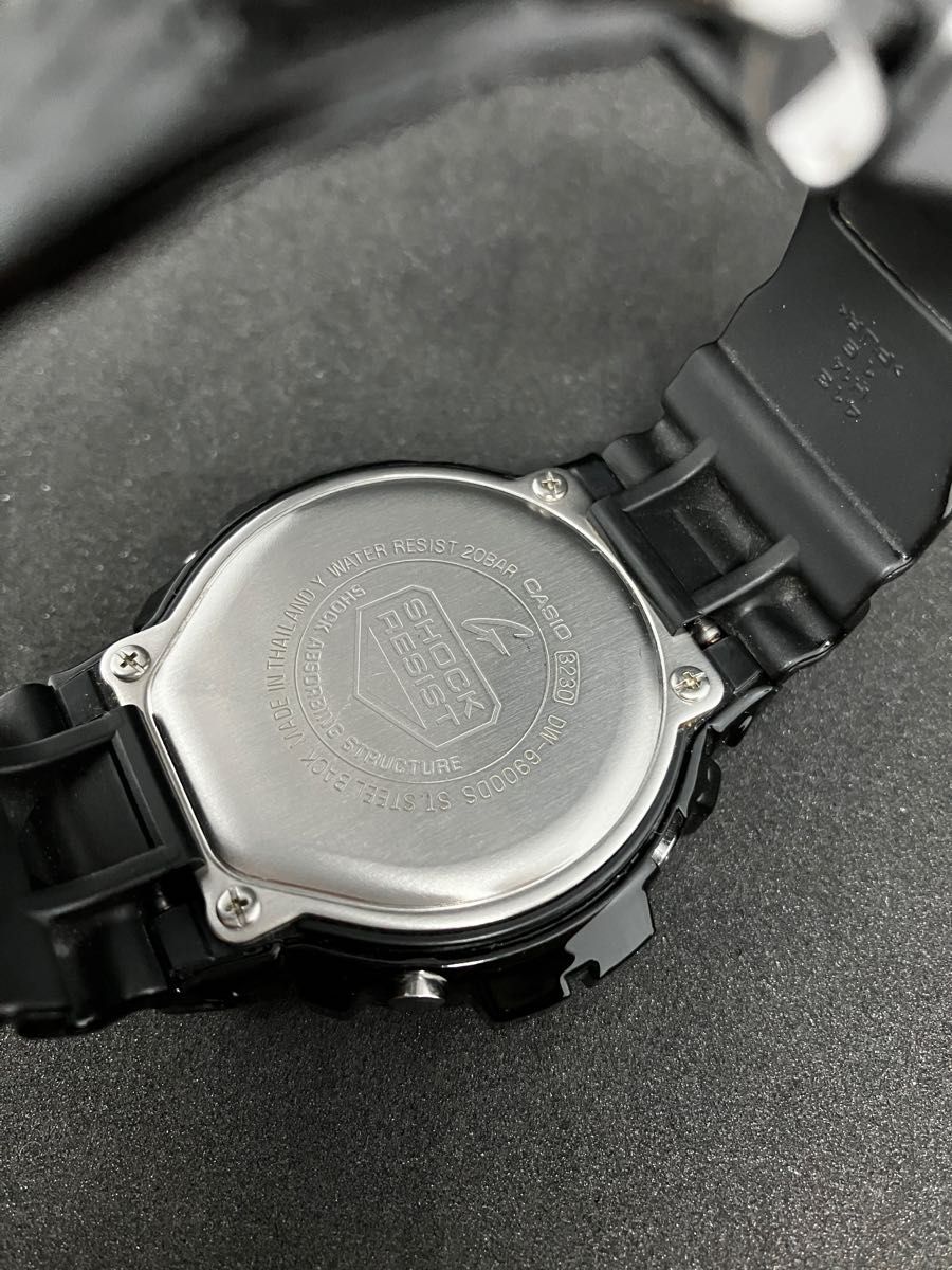 G-SHOCK DW-6900DS-1JF Geometric ジオメトリック 凹凸塗装 幾何学模様 三つ目 CASIO カシオ