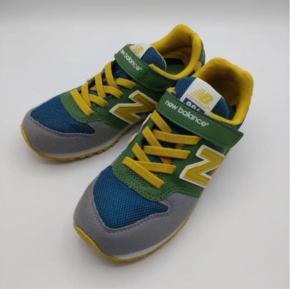 New Balance 996　グリーン×イエロー　20cm　キッズスニーカー　ニューバランス　NIKE　adidas　瞬足　