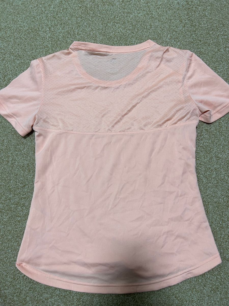 adidas  半袖　Tシャツ　S  ピンク　スポーツウェア