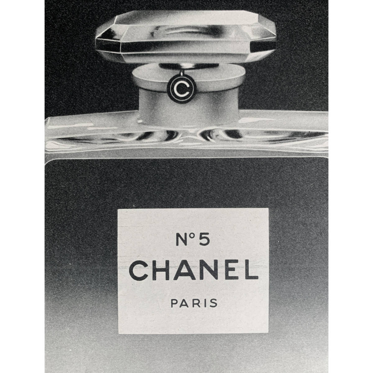 フランス 1960s CHANEL シャネル No5 広告 雑誌 5番 香水 パヒューム ポスター 写真 イラスト 美術 額縁 アンティーク  ヴィンテージ