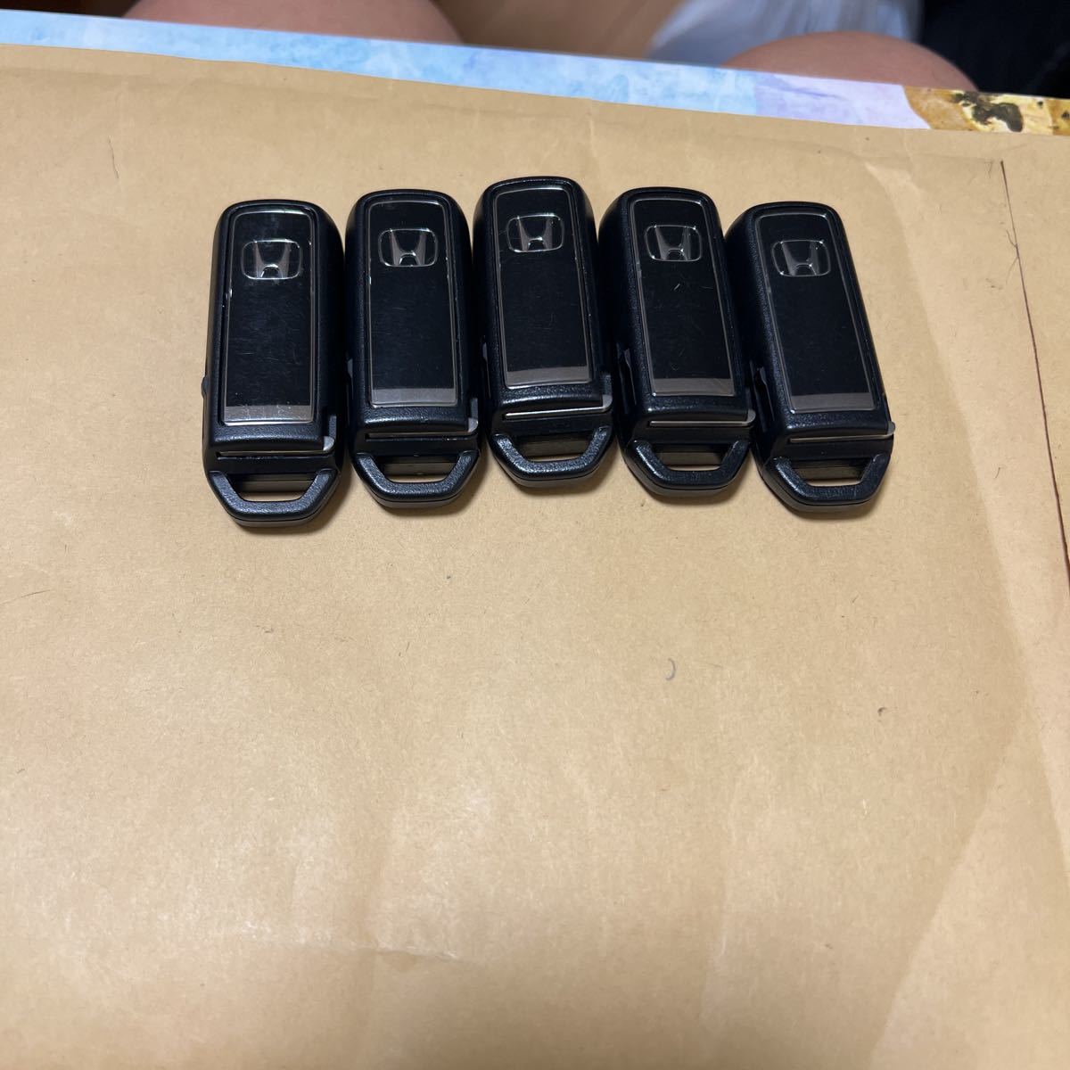  free shipping * Honda original N series *N-BOX custom smart key less *NBOX JF3 JF4 both sides auto 3 button 3 piece 4 button 2 piece total 5 piece 9