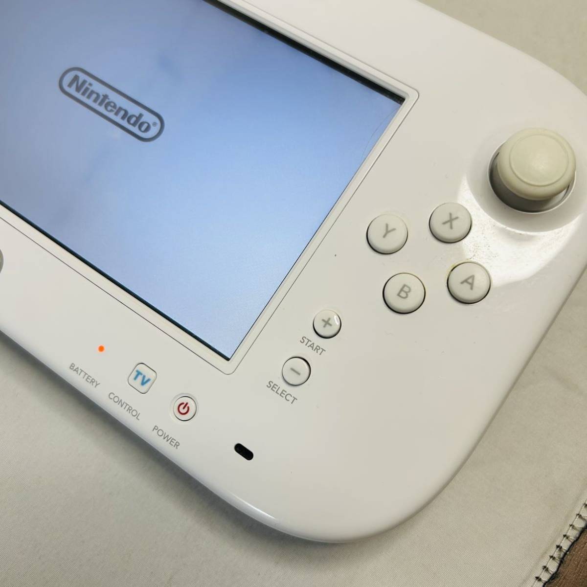 Wii Uゲームパッド シロ WiiU ゲームパッド 白 Nintendo 任天堂Wii タッチペン付き_画像4