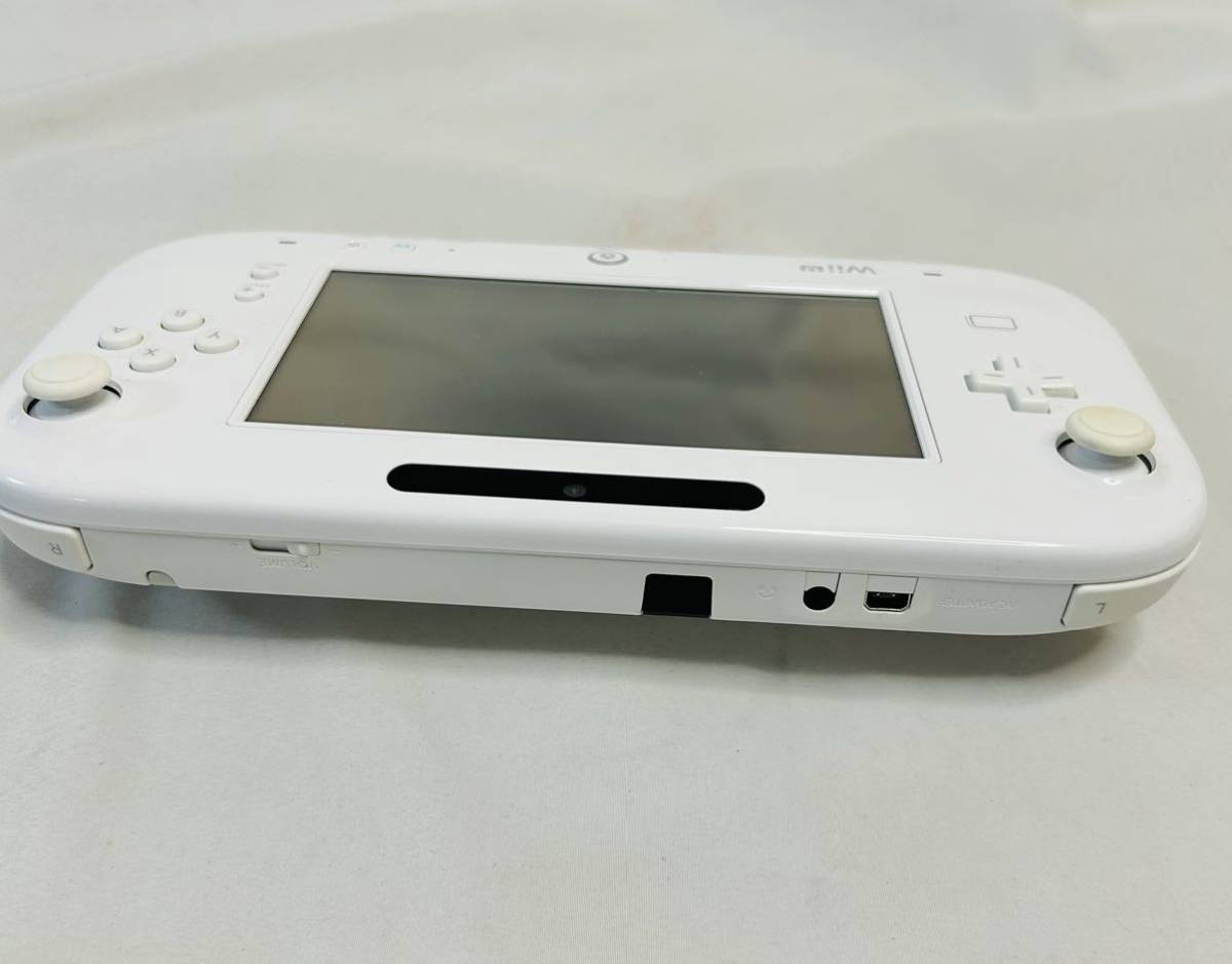 Wii Uゲームパッド シロ WiiU ゲームパッド 白 Nintendo 任天堂Wii タッチペン付き_画像8
