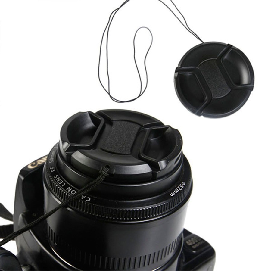 【 直径37mm 】一眼レフ カメラ レンズカバー 保護カバー 紛失防止ロープ付き 全国送料無料の画像10