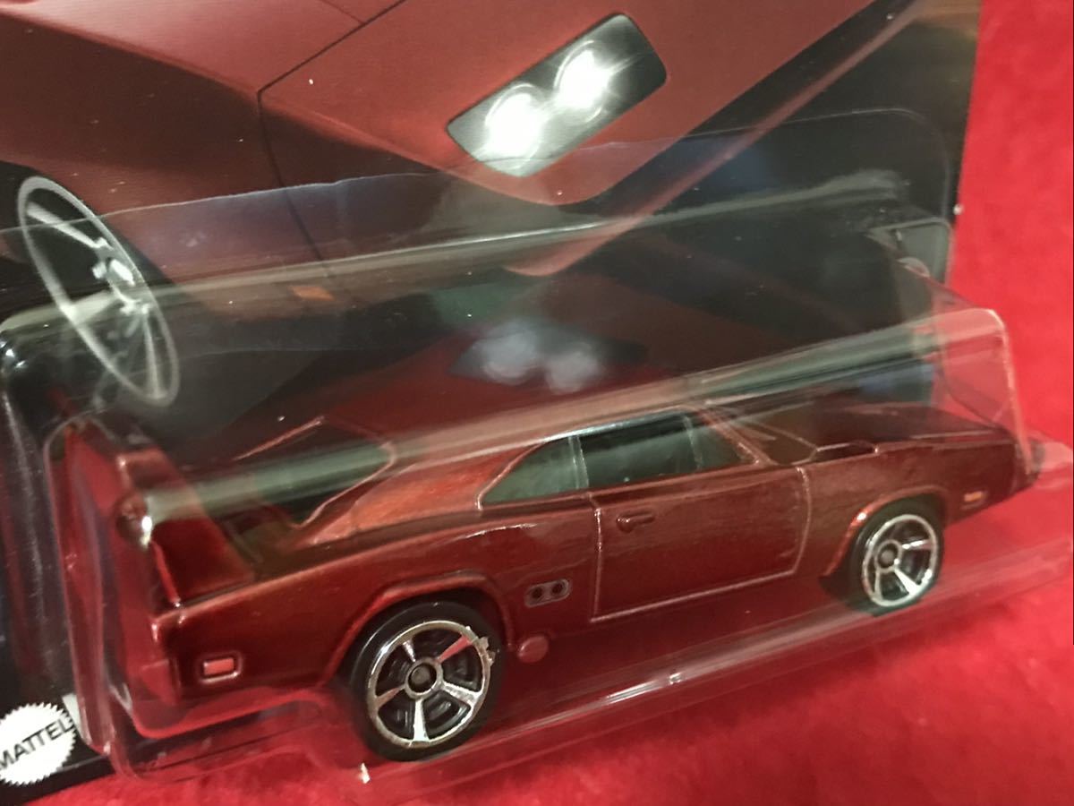 ラス1 ヤマダ電機限定 ホットウィール ’69 DODGE CHARGER DAYTONA 赤M HotWheels ダッジ チャージャー デイトナ ワイルドスピード 未開封_画像4