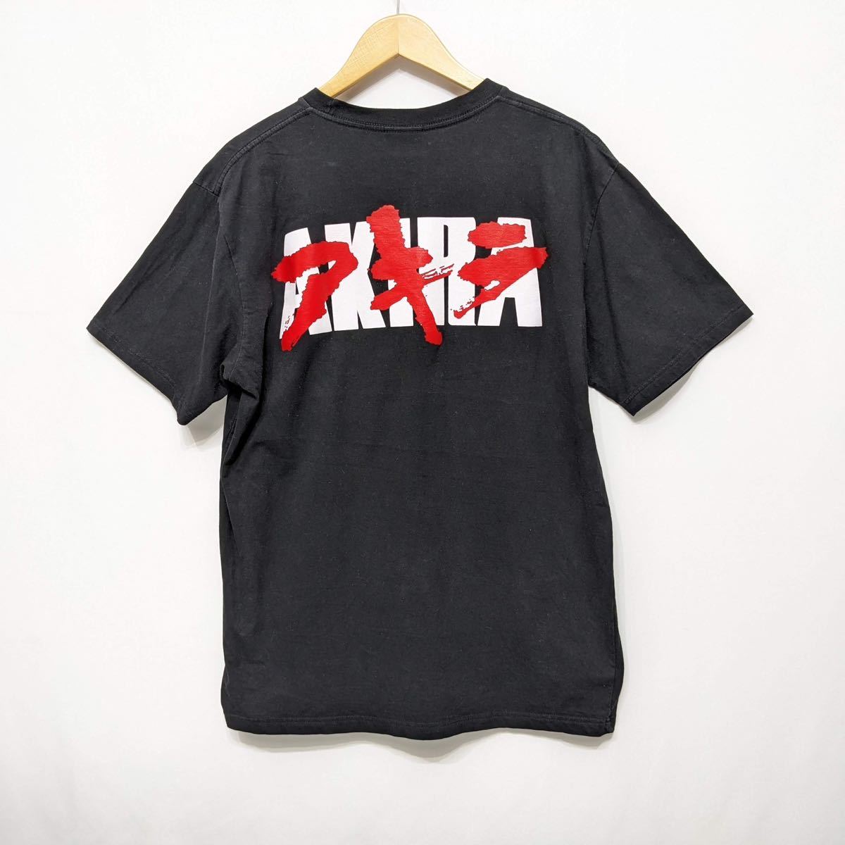 KRAFTBKK クラフトバンコク AKIRA アキラ ロゴ プリント Tシャツ ブラック XL 鉄雄覚醒