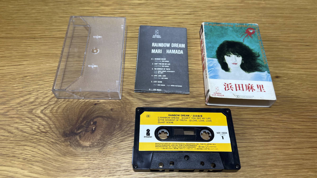 浜田麻里/RAINBOW DREAM カセットテープの画像4
