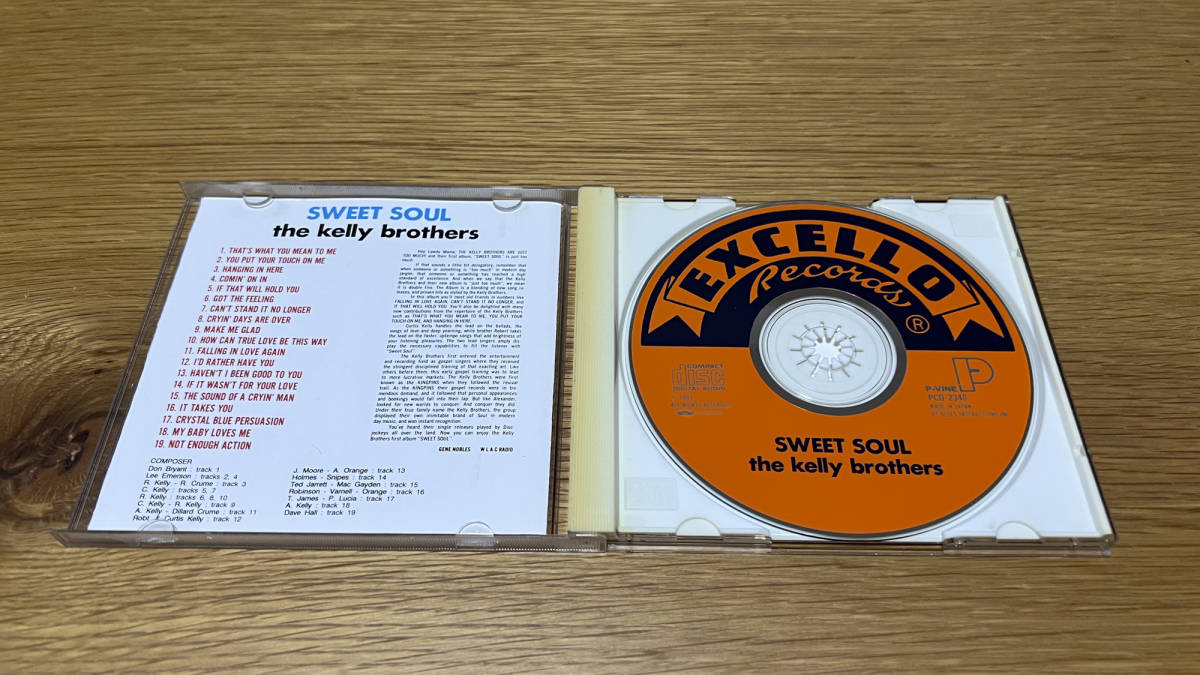 KELLY BROTHERS/SWEET SOUL CDの画像3