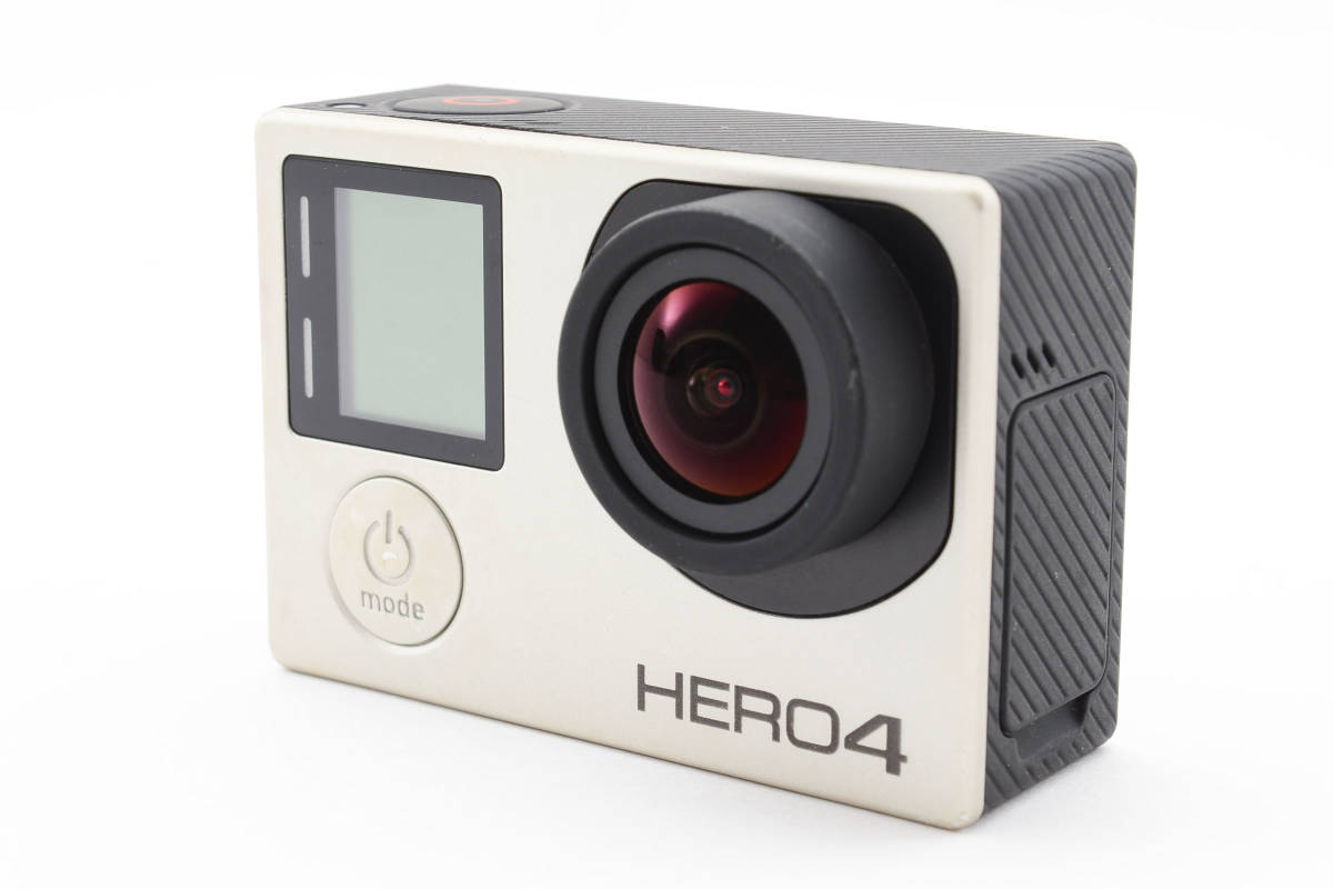 ☆美品☆ GoPro HERO4 シルバーエディション ウェアラブルカメラ-