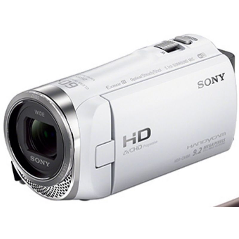 SONY HDビデオカメラ Handycam HDR-CX480 ホワイト 光学30倍 HDR-CX480-W_画像1