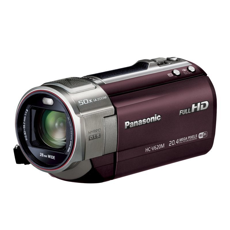 パナソニック デジタルハイビジョンビデオカメラ V620 内蔵メモリー32GB ブラウン HC-V620M-T_画像1