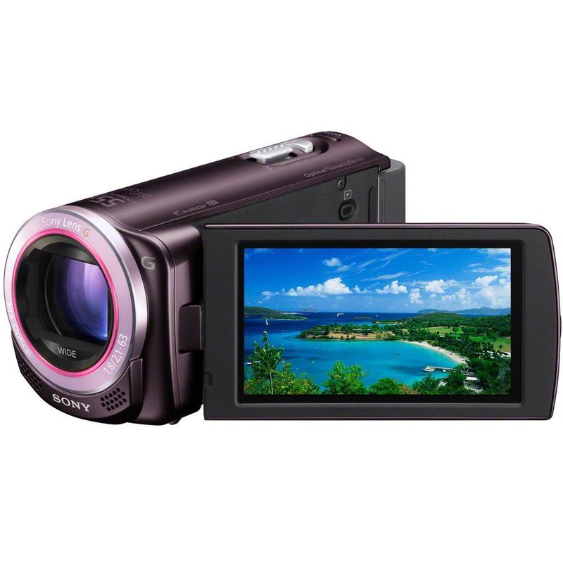 ソニー SONY HDビデオカメラ Handycam CX270V ボルドーブラウン_画像1