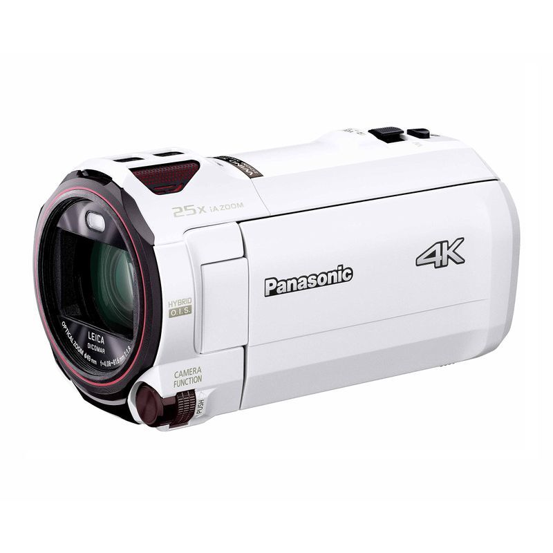 パナソニック 4K ビデオカメラ VZX990M 64GB あとから補正 ホワイト HC-VZX990M-W_画像1