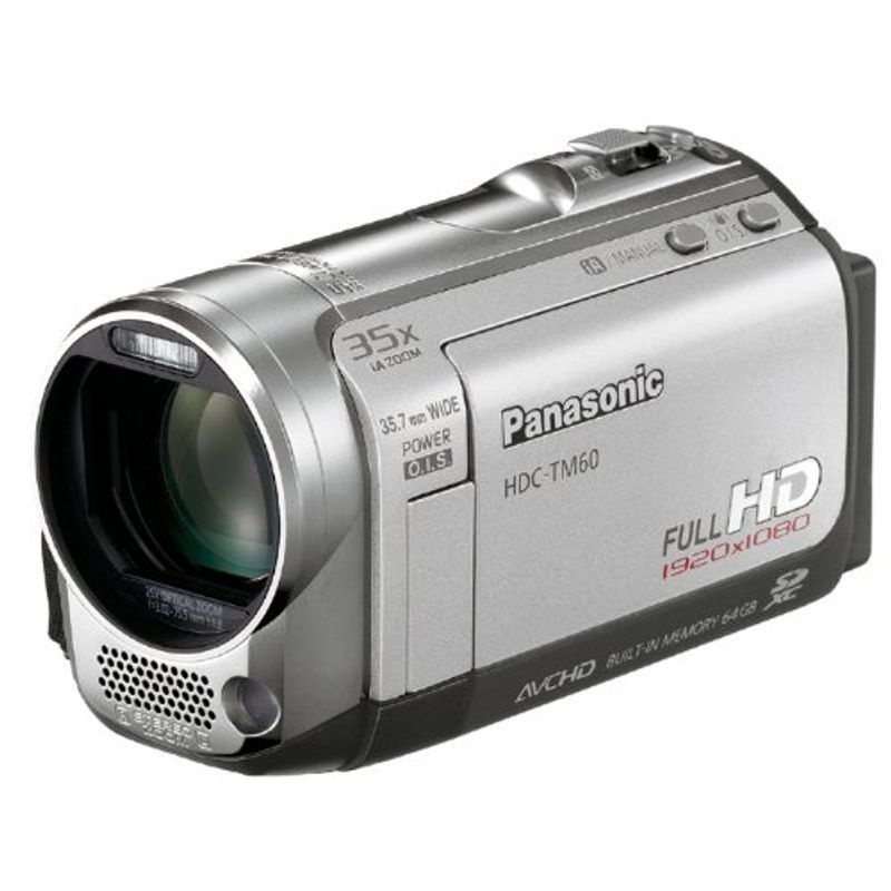 パナソニック デジタルハイビジョンビデオカメラ TM60 サニーシルバー HDC-TM60-S (内蔵メモリ64GB)_画像1