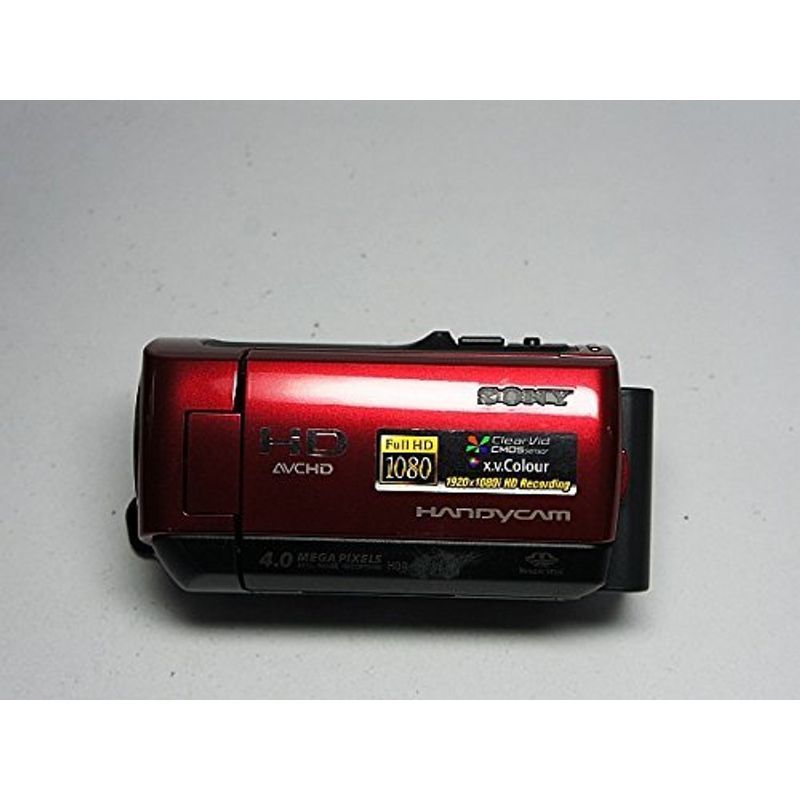 ソニー SONY デジタルHDビデオカメラレコーダー ハンディーカム CX120 レッド HDR-CX120/R_画像1