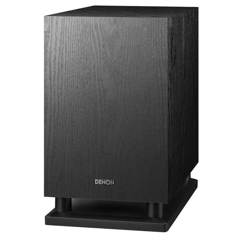 高級感 最大出力100W(PEAK)で迫力の重低音を再生するサブウーハー DSW