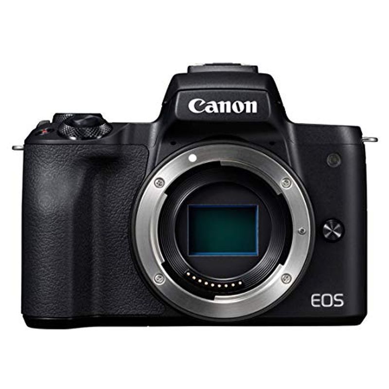 Canon ミラーレス一眼カメラ EOS Kiss M ボディー ブラック EOSKISSMBK-BODY_画像1