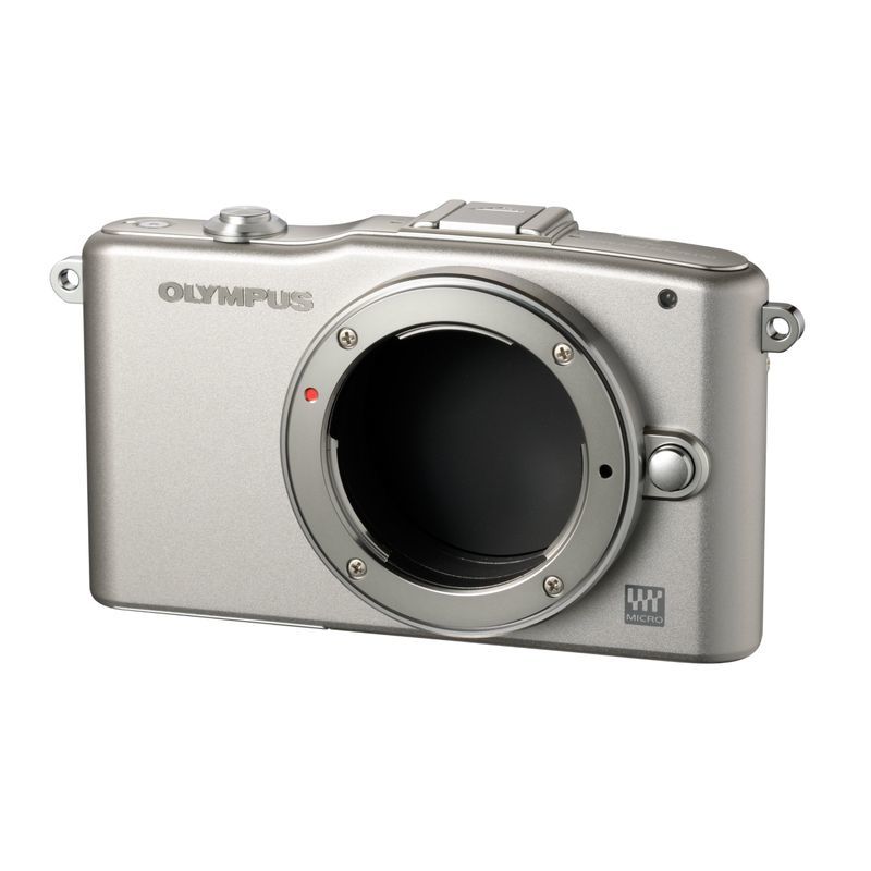 OLYMPUS ミラーレス一眼 PEN mini E-PM1 ボディ シルバー E-PM1 BODY SLV_画像1