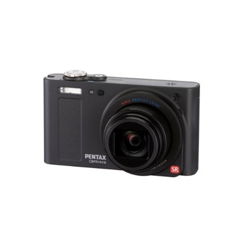 PENTAX デジタルカメラ Optio RZ18(ブラック)1600万画素 25mm 光学18倍 小型軽量 OPTIORZ18BK