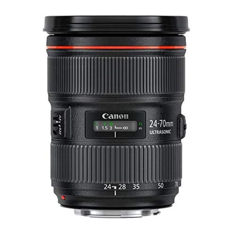 Canon standard zoom lens EF24-70mm F2.8L USM full size correspondence 