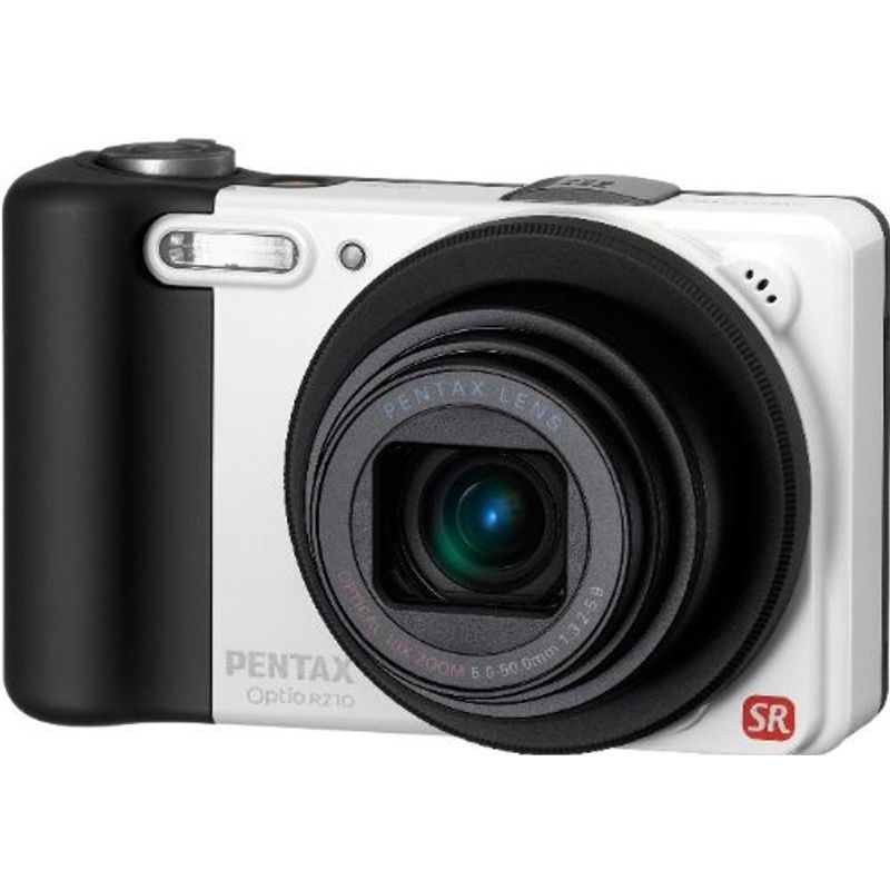 PENTAX デジタルカメラ Optio RZ10 ピュアホワイト 1400万画素 28mm 光学10倍 1cmマクロ デジタルカメラ Op