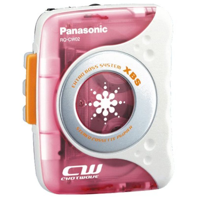 Panasonic RQ-CW02-P ヘッドホンステレオ (ピンク)