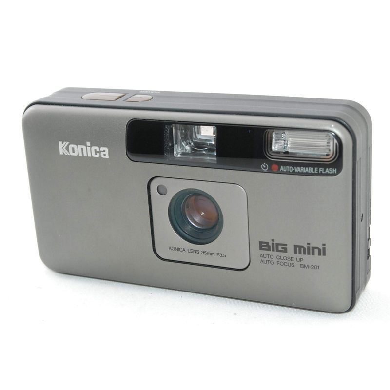 Konica コニカ BiG mini BM-201 ブラック_画像1