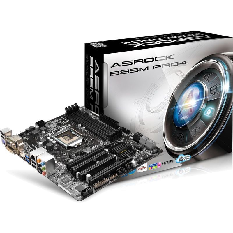 沸騰ブラドン Intel ASRock B85チップセット搭載 Pro4 B85M MicroATX