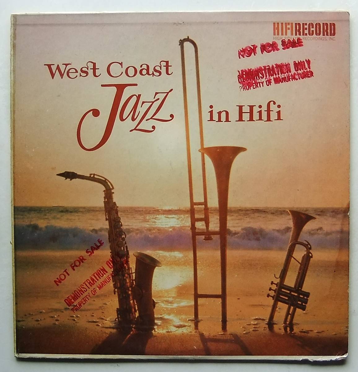 ◆ RICHIE KAMUCA / West Coast Jazz in HiFi ◆ HiFi Record R609 (promo:dg) ◆ W_画像1