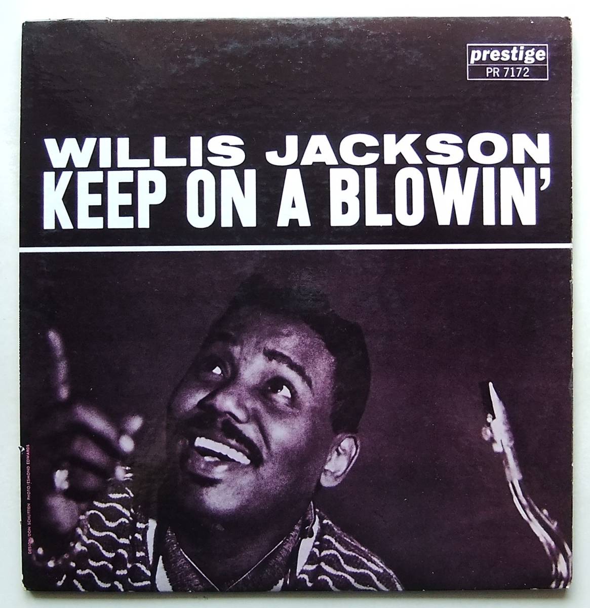 ◆ WILLIS JACKSON / Keep On a Blowin' ◆ Prestige PRLP 7172 (yellow:NJ:RVG) ◆