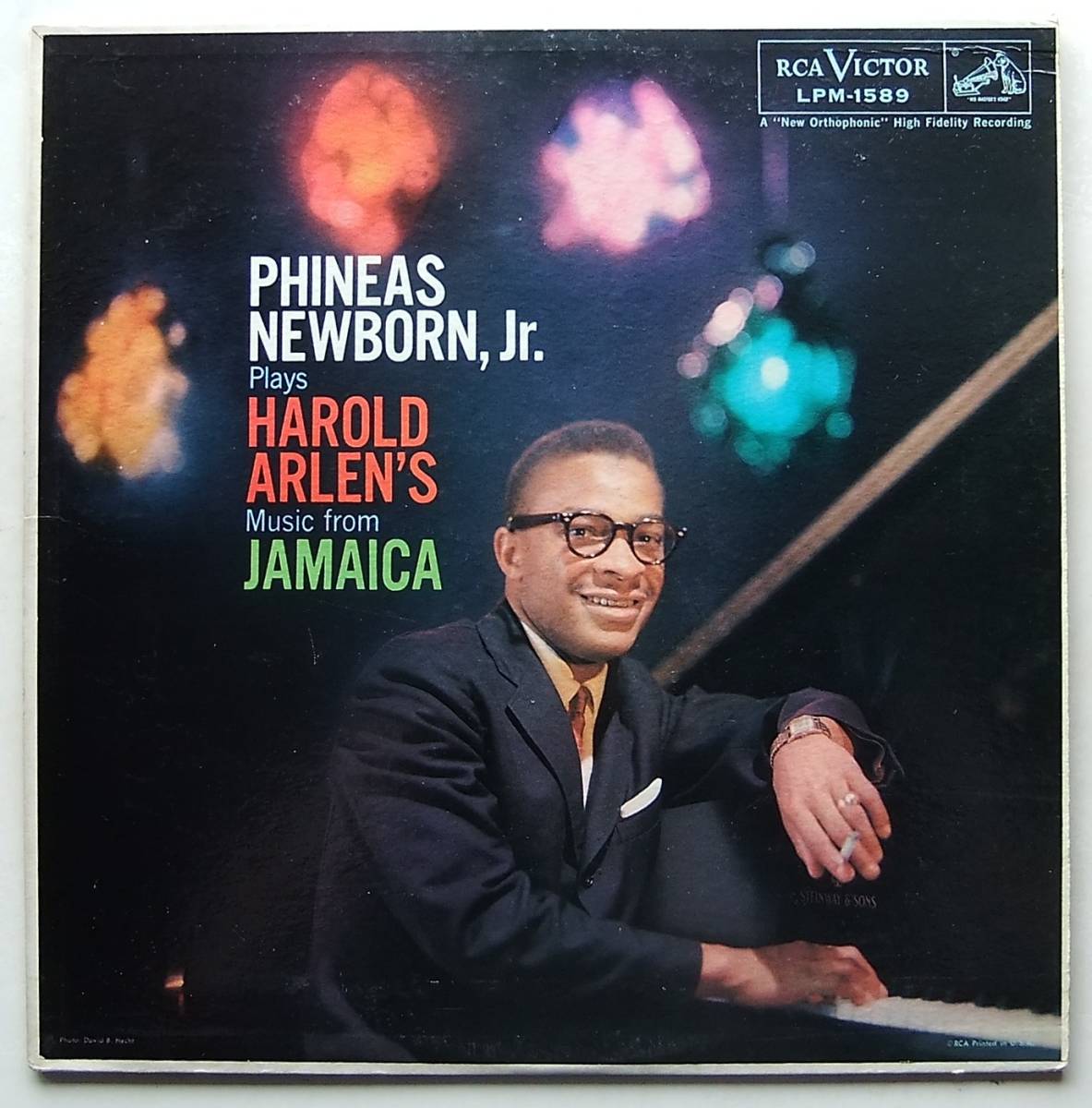 ◆ PHINEAS NEWBORN, Jr. / Jamaica ◆ RCA Victor LPM-1589 (dog:dg) ◆ V_画像1