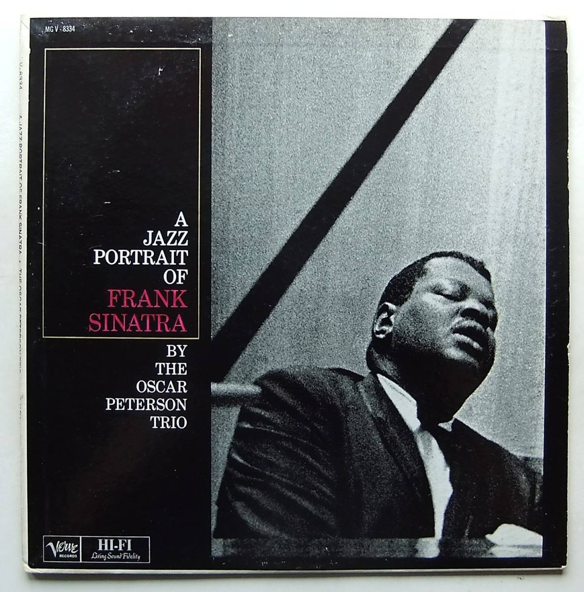 ◆ OSCAR PETERSON / A Jazz Portrait of Frank Sinatra ◆ Verve V-8334 (MGM) ◆_画像1