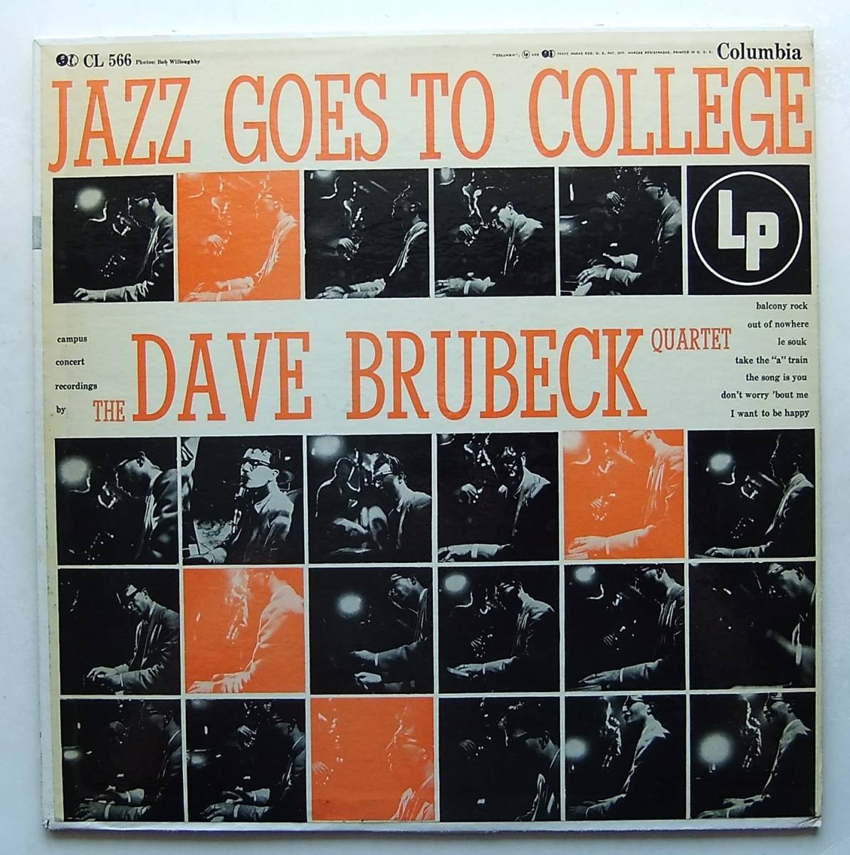 ◆ DAVE BRUBECK / Jazz Goes To College ◆ Columbia CL 566 (6eye:promo:dg) ◆ V_画像1