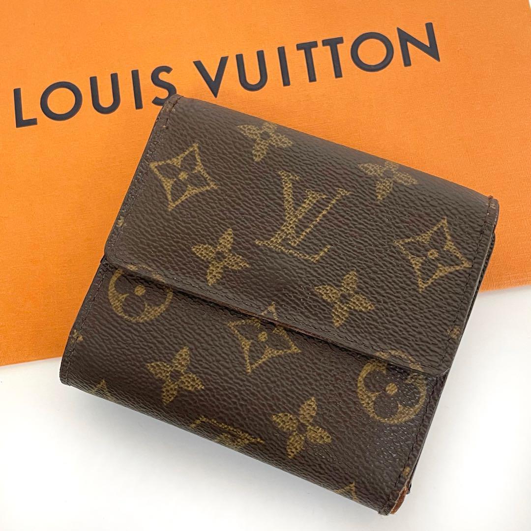 Louis Vuitton ルイヴィトン 折り財布 モノグラム 総柄 Wホック