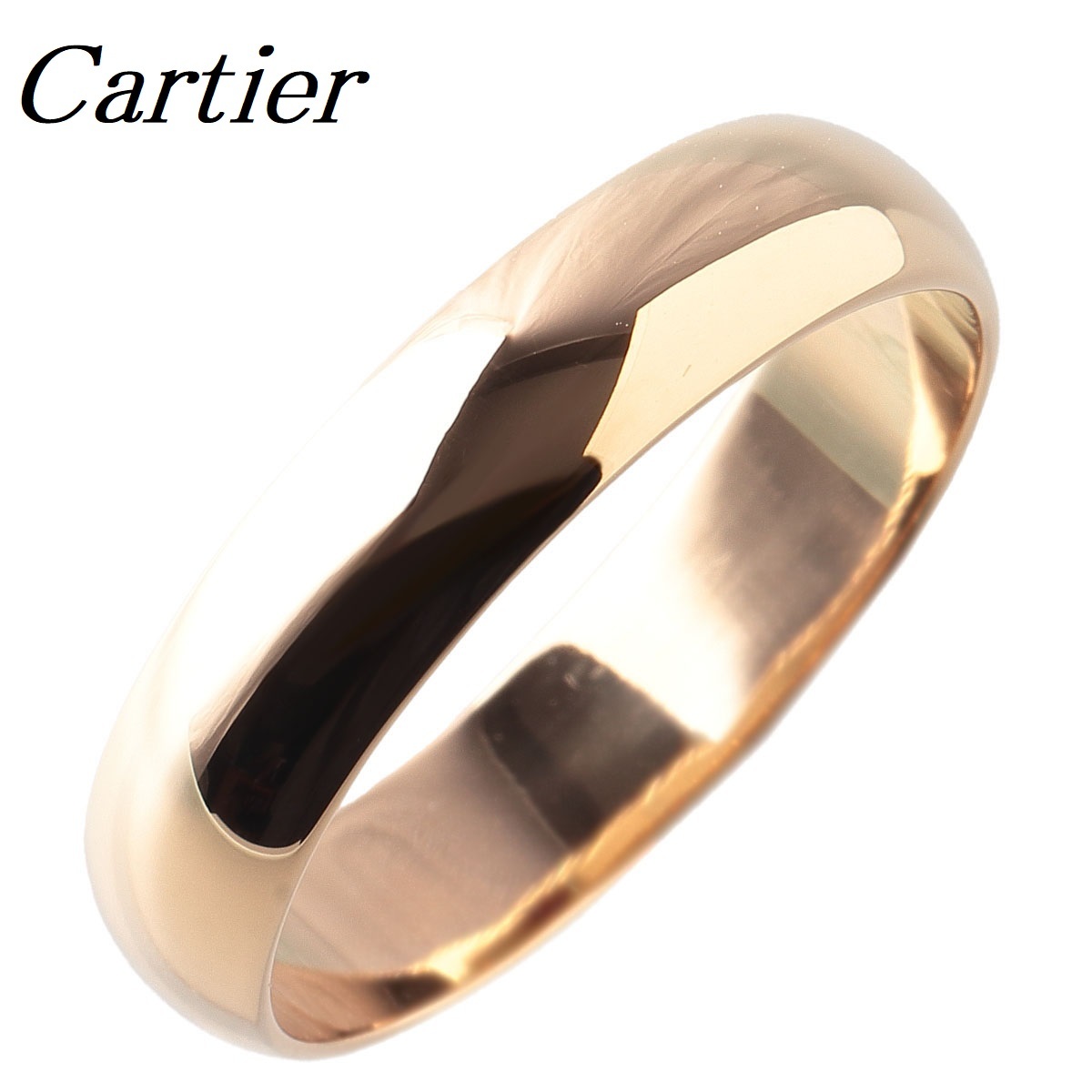 カルティエ K18 1895 wedding band ウェディング リング-