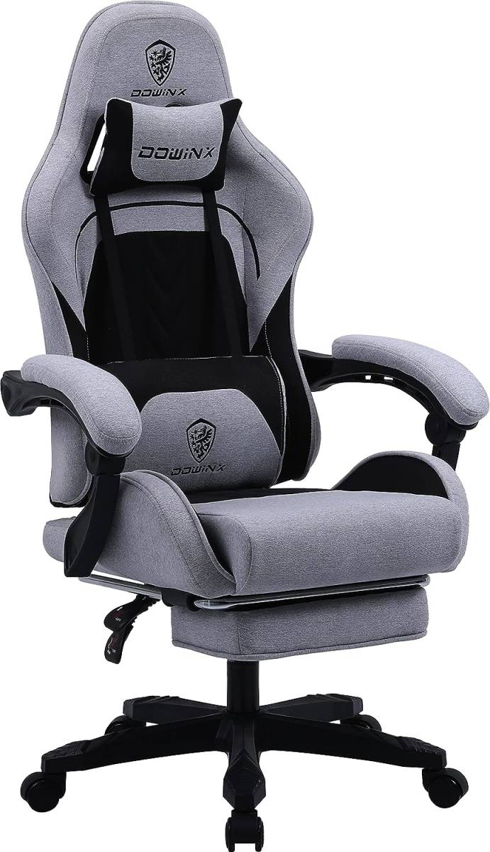 【国内正規品】 オフィスチェア Dowinx LS-6658B01 匿名配送新ブラック&グレー ゲーミングチェア 高反発 ファブリック 通気性 新開発 ハイバックチェア 【国内正規品】 オフィスチェア Dowinx LS-6658B01 匿名配送新ブラック&グレー ゲーミングチェア 高反発 ファブリック 通気性 新開発 ハイバックチェア