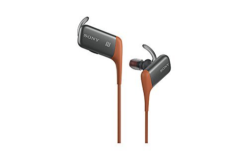 SONY スポーツ向けワイヤレスイヤホン 防滴仕様 Bluetooth対応 マイク付 オレンジ MDR-AS600BT/D