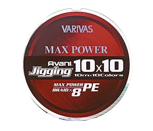 最前線の X8 マックスパワーPE ジギング10×10 アバニ PEライン VARIVAS