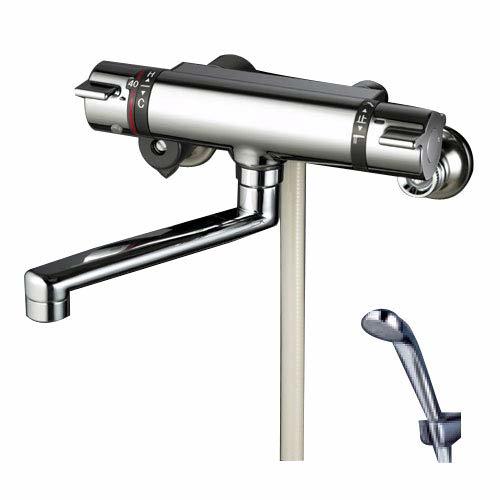 現品限り一斉値下げ!】 KVK サーモスタット式シャワー混合水栓 240mm