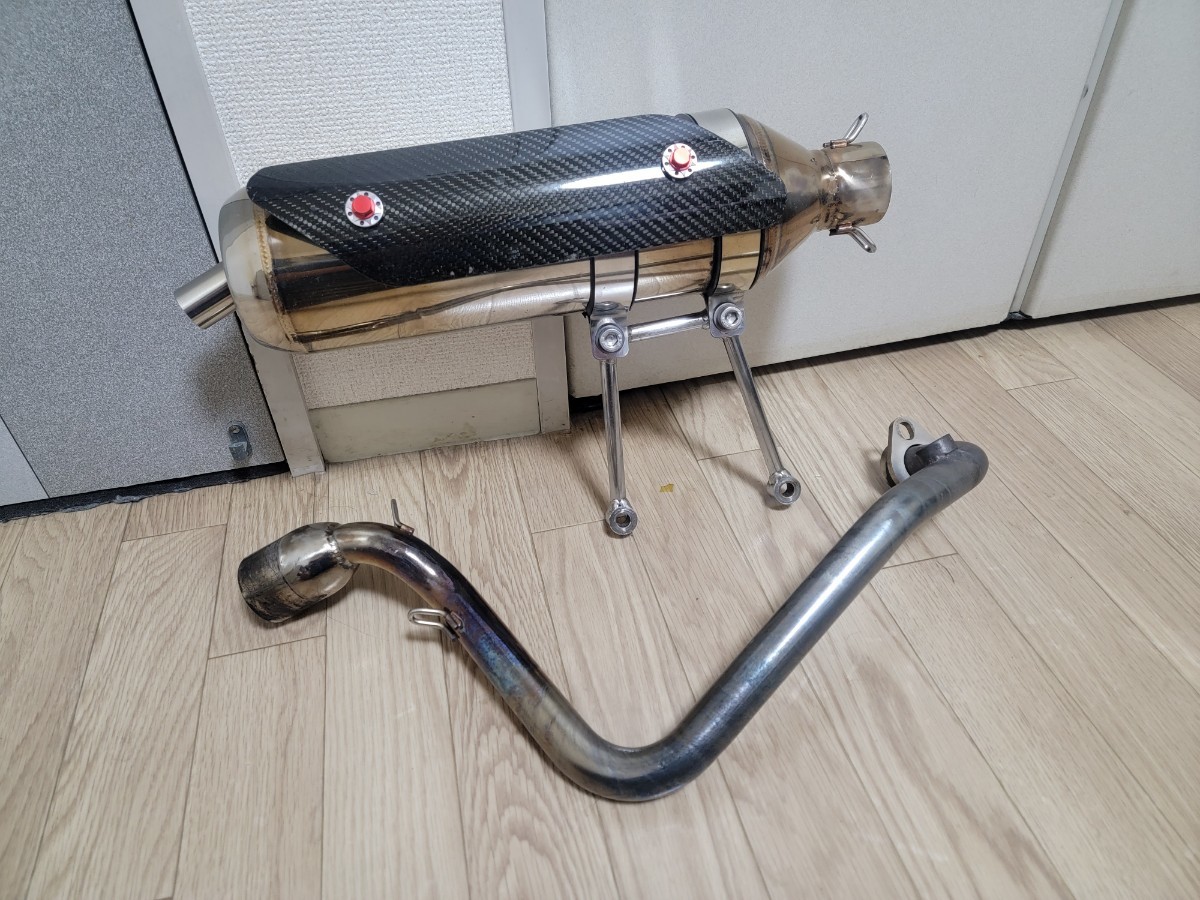 TR TILIER 台湾テイラー 隔壁マフラー ステンレス アップタイプ TR TILIER 台湾テイラー 隔壁マフラー ステンレス アップタイプ
