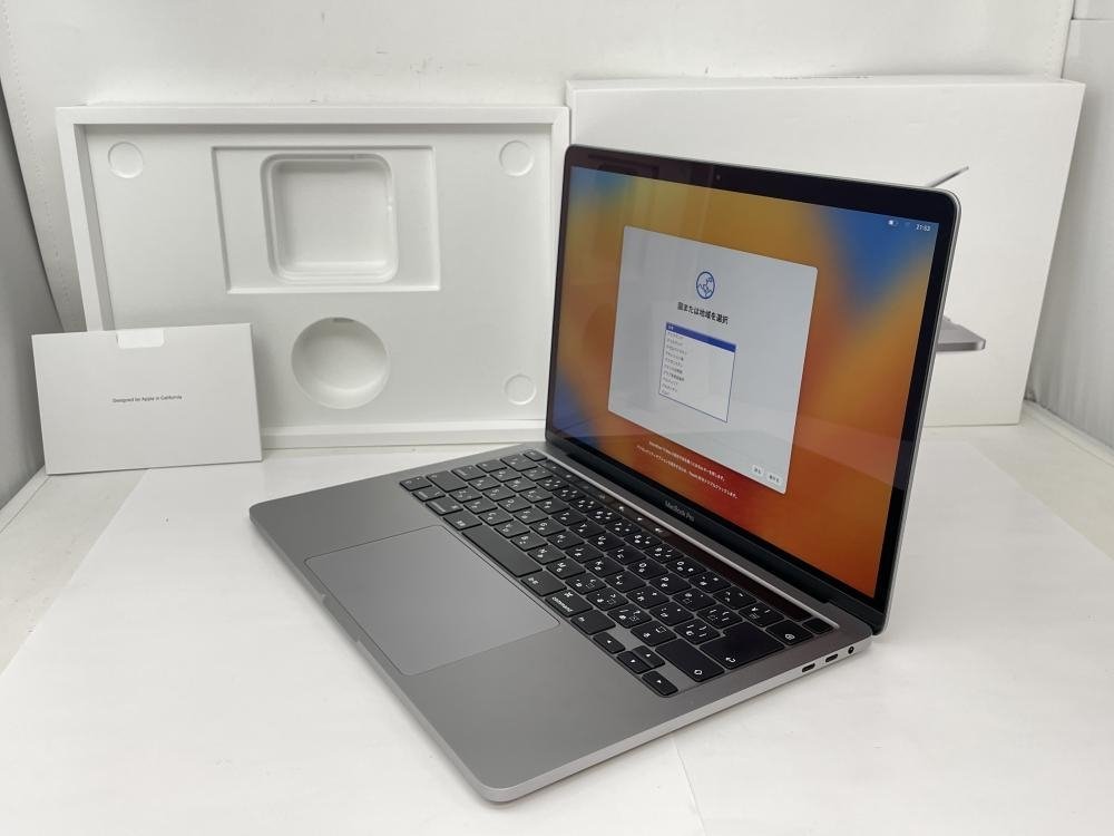 M808【美品】 充放電回数22回 MacBook Pro 2020 13インチ SSD 512GB